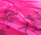 Fuxia jacq. floral border 120cm